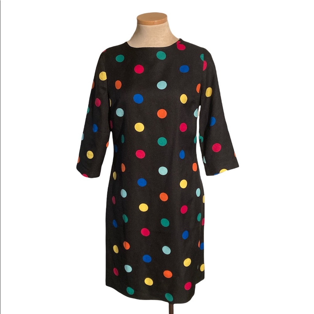 Twiggy London Multicolor Polka Dot Quarter Sleeve Dress Size XS
